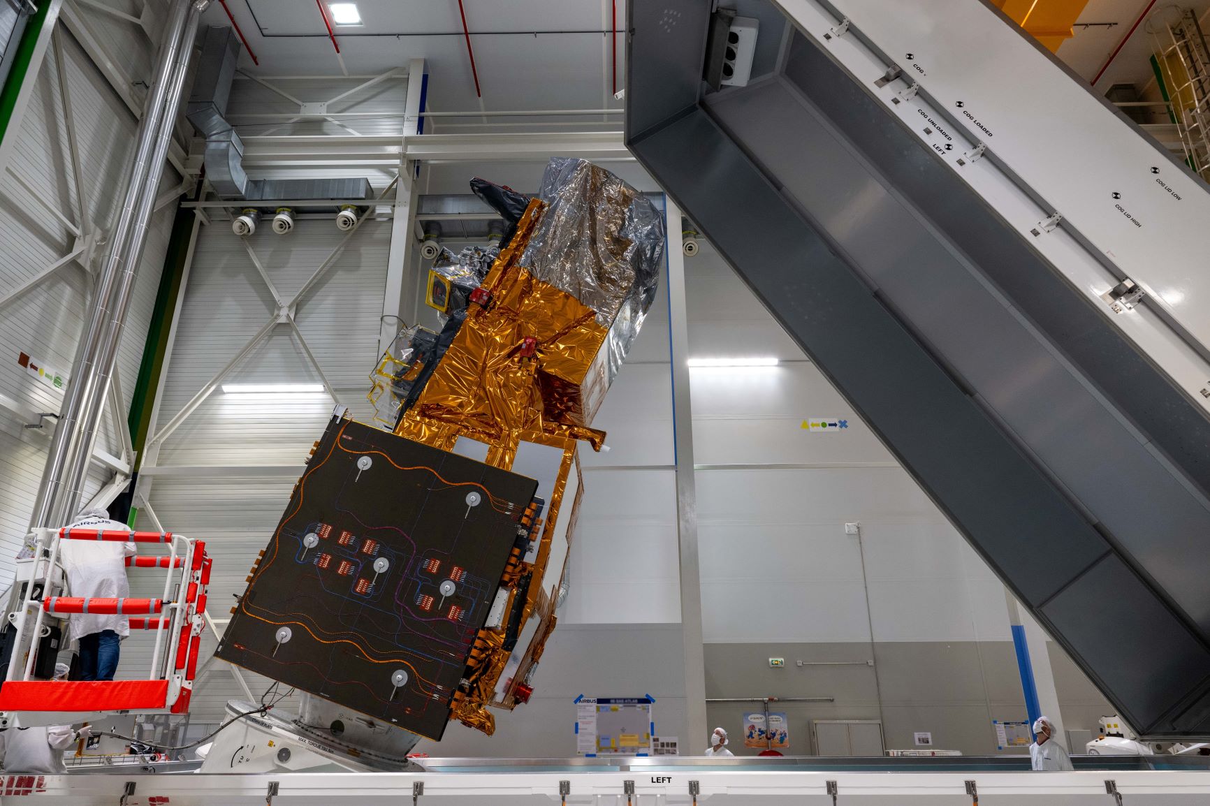 Airbus-Built MetOp-SG A1 Weather Satellite Shipped to Kourou Ahead of ...