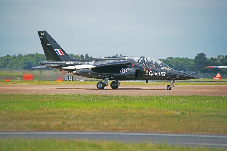 Alpha Jet A ZJ647/47 QinetiQ RAF