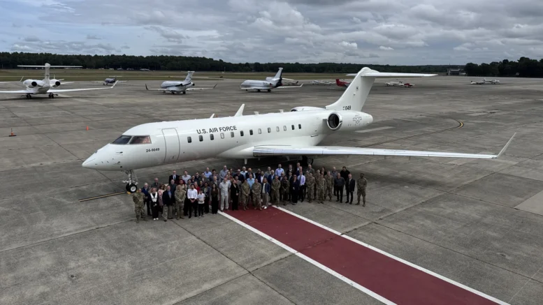 Bombardier Global Aircraft Air Force’s Battlefield Airborne Communications Node (BACN)