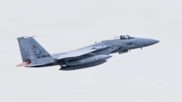 Japan Air Self-Defense Force (JASDF) F-15J Eagles depart RAF Coningsby during their Atlantic Eagles International Tour in conjunction with Cobra Warrior 2025! | Mark Kerton