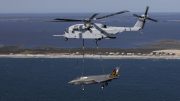 U.S. Marine Corps CH-53K King Stallion Transports Historic F-35B Airframe to South Carolina Base