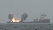 China launch rocket from ship