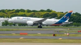 Air Japan Boeing 787-8 JA801A at Narita IAP