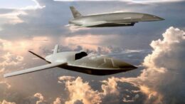 Anduril YFQ-44A Fury drone and GA-ASI YFQ-42A