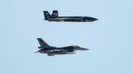AYRAKTAR KIZILELMA LOCKED ONTO AN F-16, SCORED A DIRECT HIT IN SIMULATED FIRE