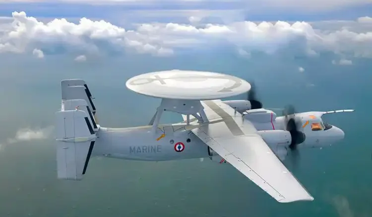 French E-2D Artist Rendering (Photo Credit: Northrop Grumman)