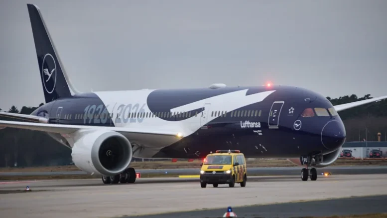 Boeing 787-9 Dreamliner Lufthansa 100 years