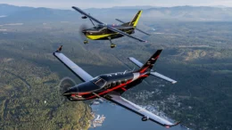 Daher turboprop-powered TBM and Kodiak airplane