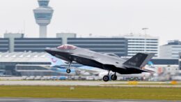 F-35A 322sq op Amsterdam Schiphol