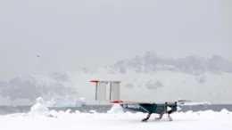 Windracers ULTRA at Rothera Research Station, the largest British Antarctic facility on Adelaide Island, west of the Antarctic Peninsula