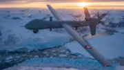 Archive Aviationnews.eu: AI generated image, Denmark Air Force MQ-9B over Artctic