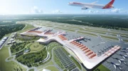 Artistic rendering of Phu Quoc International Airport by Sun Aviation Group, which is scheduled to open in 2027. (Photo courtesy of Sun Group)
