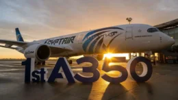Egypt Air first A350