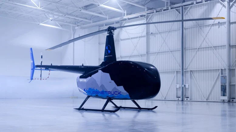 Robinson Unmanned’s new R66 TURBINETRUCK equipped with Sikorsky’s proven MATRIX™ autonomy system. Photos courtesy of Robinson Unmanned.