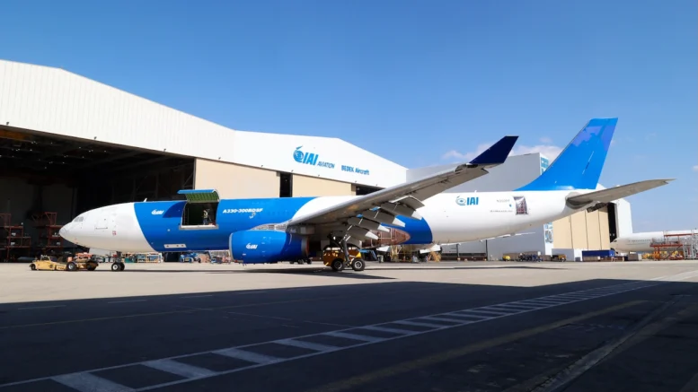 Airbus A330-300 converted freighter IAI