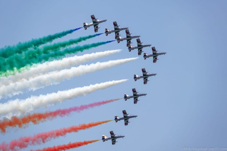 MB339A PAN Frecce Tricolori