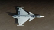 First Brazil Saab Gripen F fighter