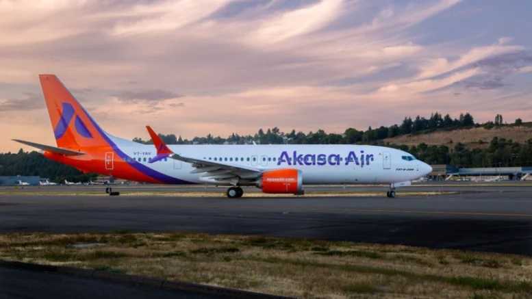 Boeing 737-8200 Akasa Air
