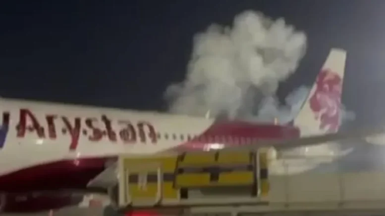 FlyArystan Aircraft Damaged in Almaty Airport Maintenance Incident