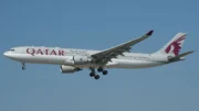 Airbus A330-302 A7-AEM Qatar Airways