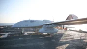 Bayraktar TB3, launched from TCG Anadolu, successfully completed a sonobuoy launch test