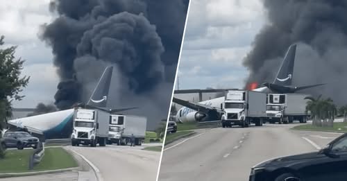 Crash 767 Amazon Miami International Airport