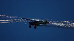 BushCat Pyrotechnic Display Ends With Large Fire at Belgian Airshow