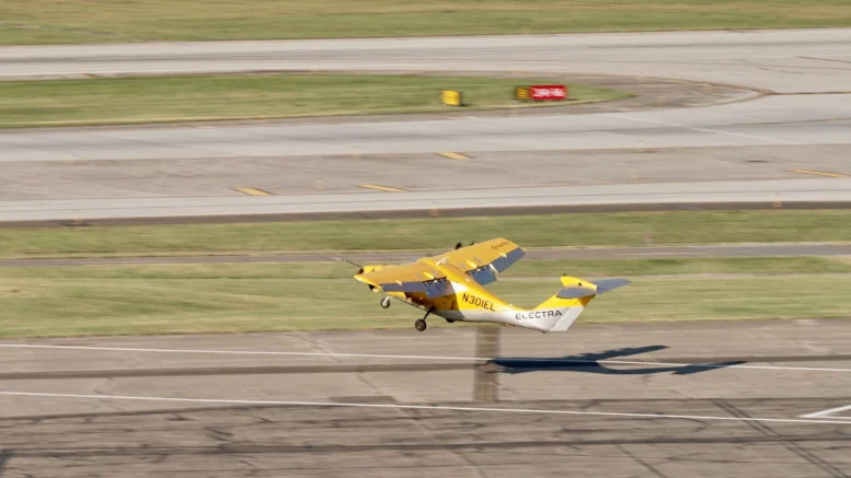 Electra Shows Ultra Short Aircraft Can Operate from Heliports Without Using Runways
