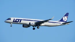 Embraer 195LR SP-LNA LOT - Polish Airlines Polskie Linie Lotnicze