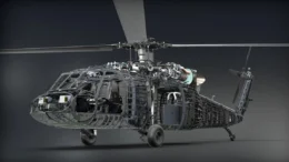 Lockheed Martin’s S-70i Black Hawk virtual maintenance trainer provides interactive 3D simulations of maintenance tasks and is one of a family of high-fidelity, synthetic training devices currently available. Image courtesy Lockheed Martin.