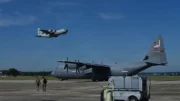 The 403rd Wing relocated its Hercules aircraft Oct. 8 as Hurricane Isaias approaches the U.S. Gulf Coast.