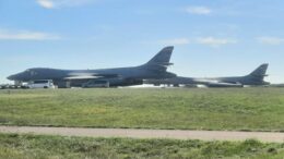 USAF B-1 Bombers at RAF Fairford